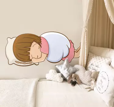 Autocolante de parede infantil de menina - TenStickers