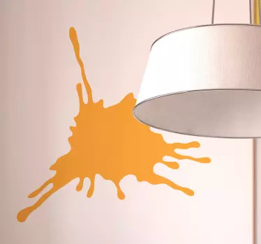 Autocolante de parede mancha de tinta - TenStickers