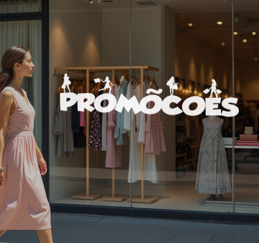 Autocolante de promoção compras - TenStickers