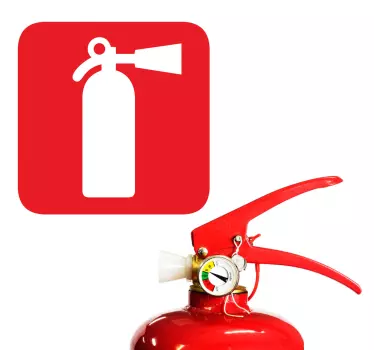 Autocolante de sinal de extintor de incêndio - TenStickers