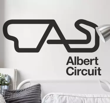 Autocolante decorativo Albert Circuit - TenStickers