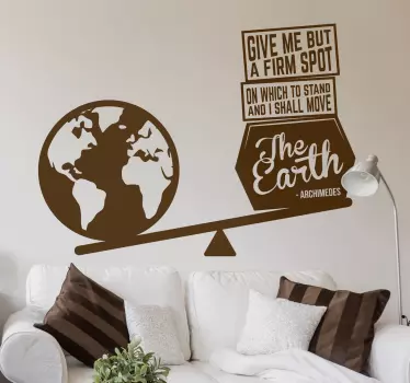 Autocolante decorativo Arquimedes - TenStickers