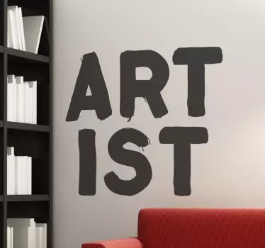Autocolante decorativo Artist - TenStickers