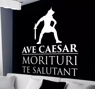 Autocolante decorativo Avé César - TenStickers