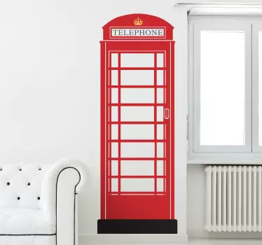 Autocolante decorativo cabine telefónica Londres - TenStickers