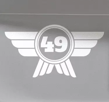 Autocolante decorativo clássico para veículo - TenStickers