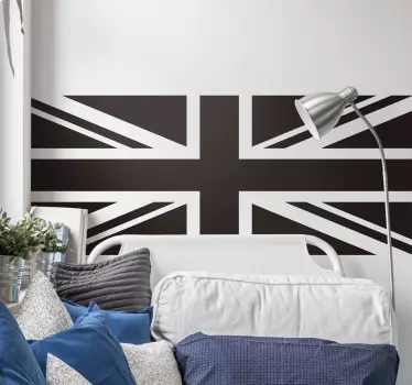 Autocolante decorativo com bandeiras Bandeira britânica - TenStickers
