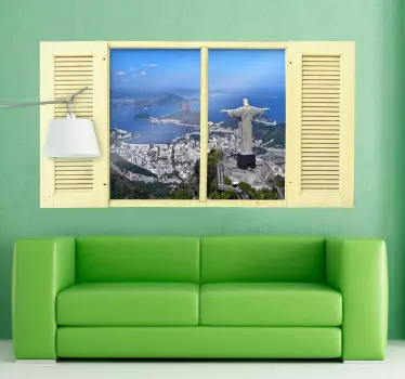 Autocolante decorativo Cristo Redentor - TenStickers