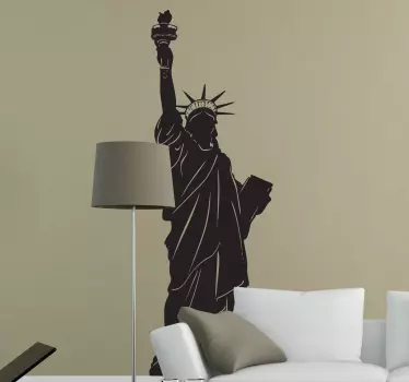 Autocolante decorativo Estátua da Liberdade - TenStickers