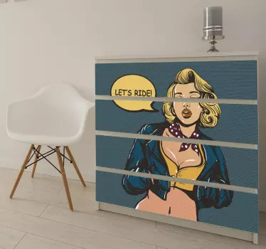 Autocolante decorativo estilo comic - TenStickers