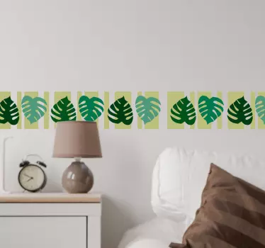 Autocolante decorativo folhas - TenStickers
