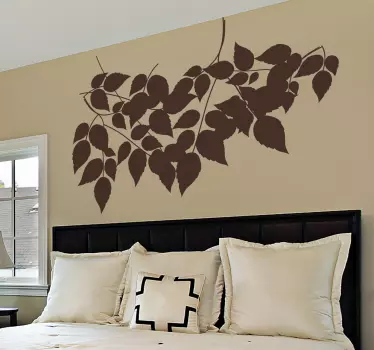 Autocolante decorativo folhas outono - TenStickers