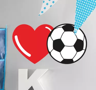 Autocolante decorativo Futebol - TenStickers