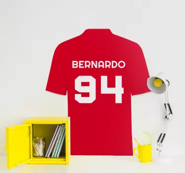 Autocolante decorativo futebol T-shirtdo benfica - TenStickers