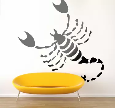 Autocolante decorativo horóscopo escorpião - TenStickers