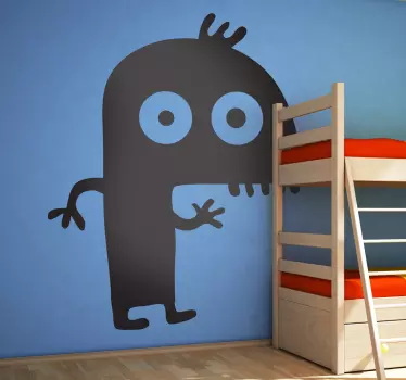 Autocolante decorativo infantil monstro - TenStickers