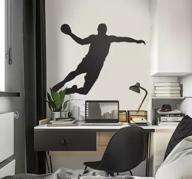 Autocolante decorativo jogador de andebol - TenStickers