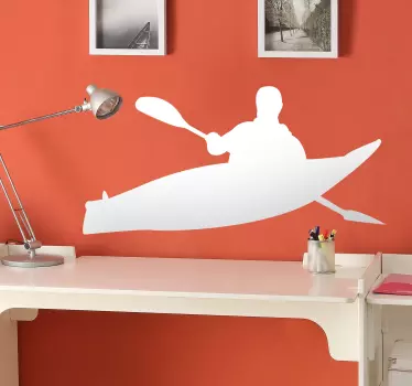 Autocolante decorativo kayak - TenStickers
