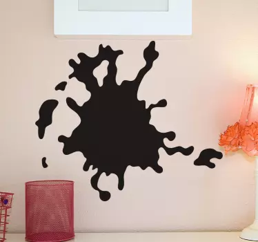 Autocolante decorativo mancha abstrata - TenStickers