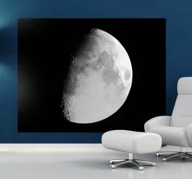 Autocolante decorativo meia lua - TenStickers