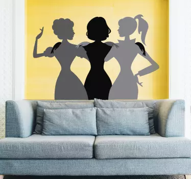 Autocolante decorativo mulheres - TenStickers
