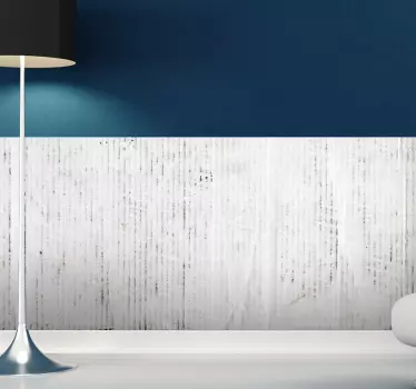 Autocolante decorativo padrão branco - TenStickers
