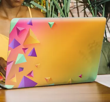 Autocolante decorativo para PC Fundo legal - TenStickers