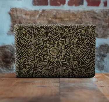 Autocolante decorativo para PC Padrão de estilo indiano - TenStickers