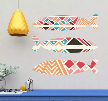 Autocolante decorativo sardinhas - TenStickers