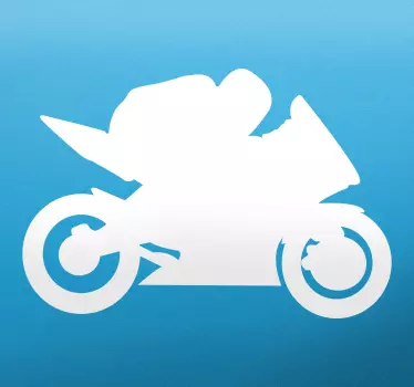 Autocolante decorativo silhueta mota - TenStickers