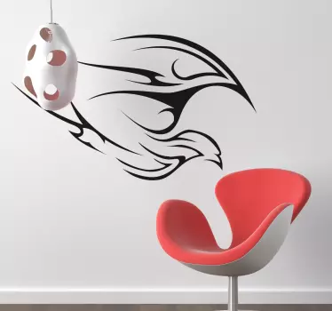 Autocolante decorativo traço de ave - TenStickers