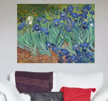 Autocolante decorativo Van Gogh flores - TenStickers