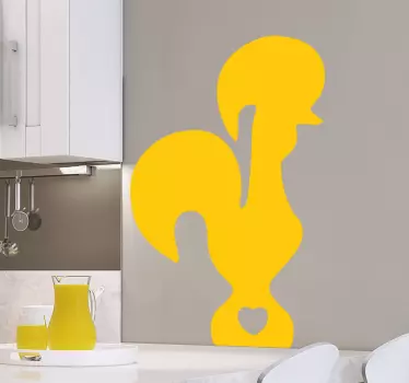 Autocolante do Galo de Barcelos - TenStickers