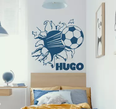 Autocolante infantil bola da futebol - TenStickers