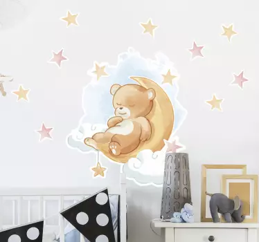Autocolante infantil de brinquedos Urso de Peluche - TenStickers