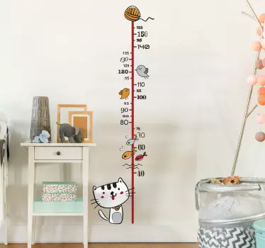 Autocolante decorativo Gato fofo - TenStickers