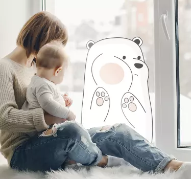 Autocolante infantil para janela uso em anime - TenStickers