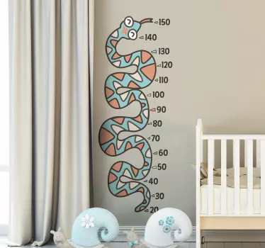 Autocolantes para casa medidor serpente - TenStickers