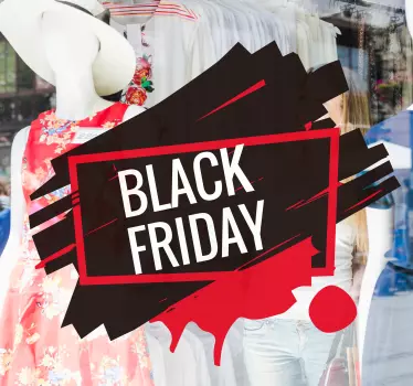 Autocolante moderno Black Friday - TenStickers