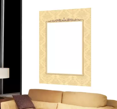 Autocolante moldura autocolante decorativo em relevo - TenStickers