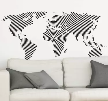 Autocolantes lugares mundo moderno - TenStickers