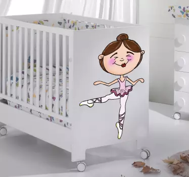 Autocolante para bebé bailarina - TenStickers