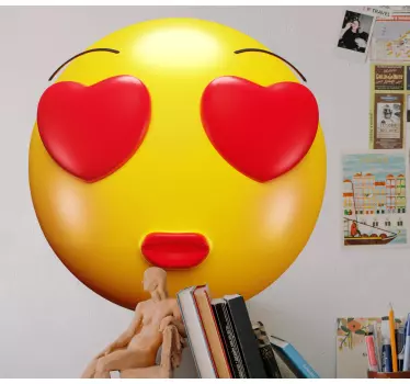 Autocolante para bebé olhos de coração - TenStickers