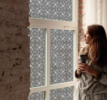Autocolante para janelas decoração árabe - TenStickers