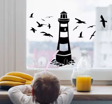 Autocolante para janelas do farol - TenStickers