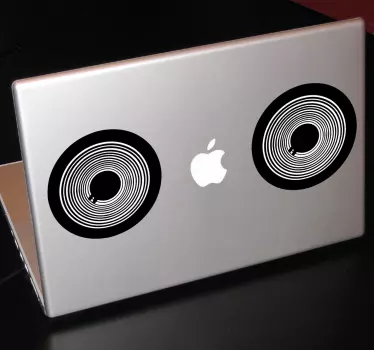 Autocolante para macbook Alto-falantes - TenStickers