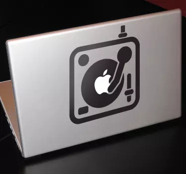 Autocolante para macbook mesa de DJ - TenStickers