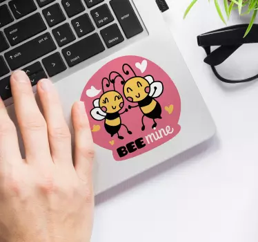 Autocolante decorativo para PC abelhas - TenStickers