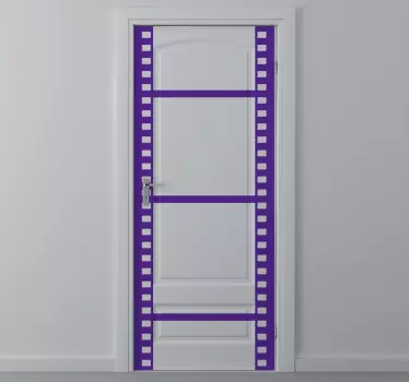 Autocolante para portas rolo de filme  - TenStickers