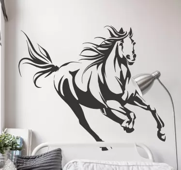 Autocolantes para animais de quinta cavalo a galope - TenStickers